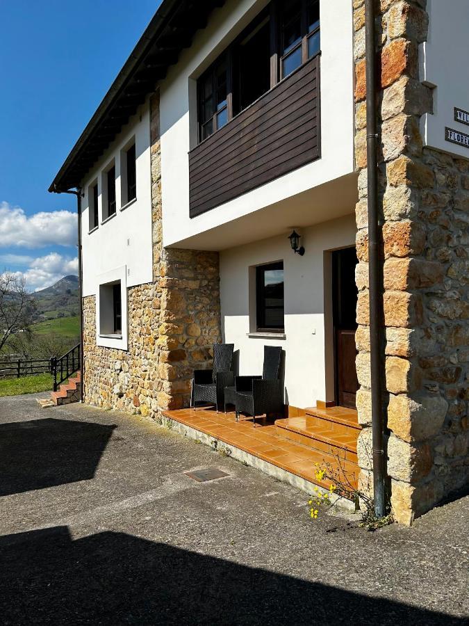 Ferienwohnung Casa La Maestra Les Arriondes Exterior foto
