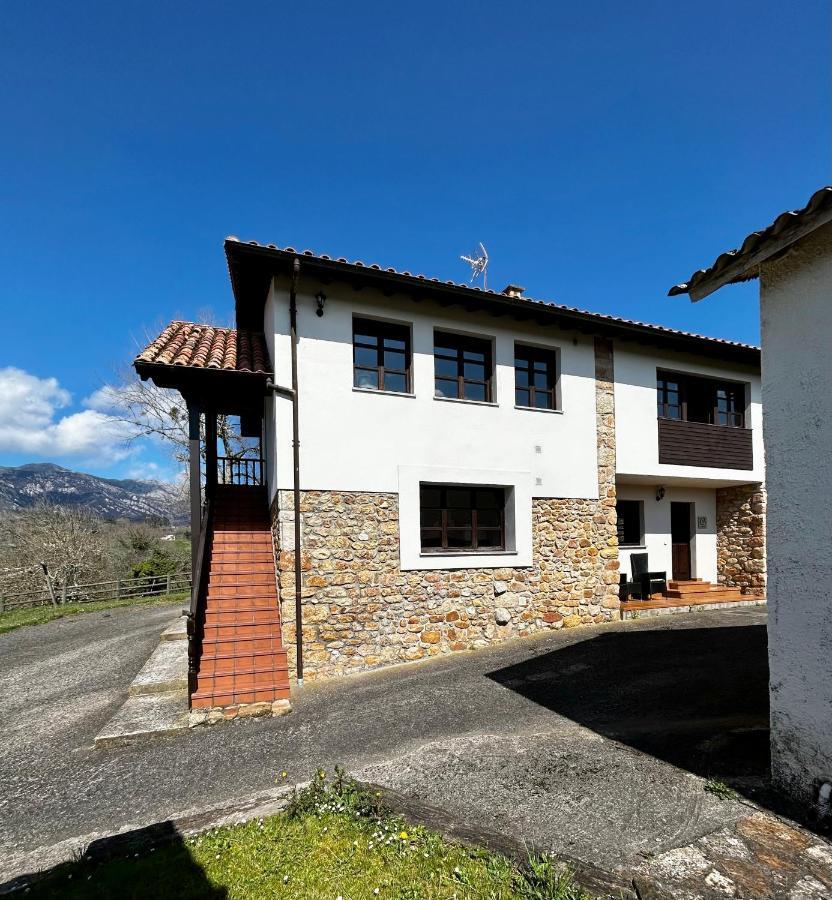 Ferienwohnung Casa La Maestra Les Arriondes Exterior foto