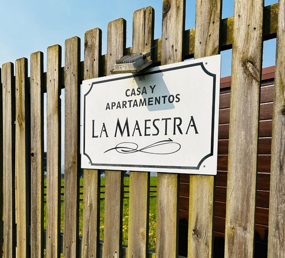 Ferienwohnung Casa La Maestra Les Arriondes Exterior foto