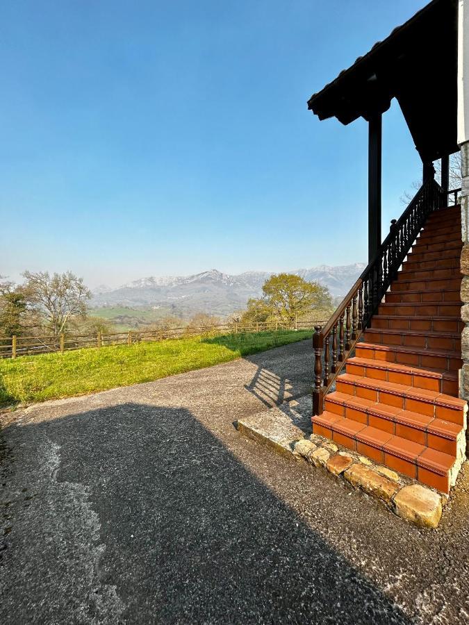 Ferienwohnung Casa La Maestra Les Arriondes Exterior foto