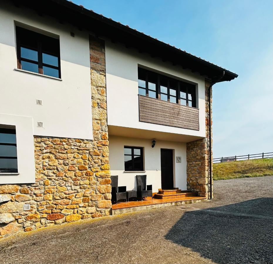 Ferienwohnung Casa La Maestra Les Arriondes Exterior foto