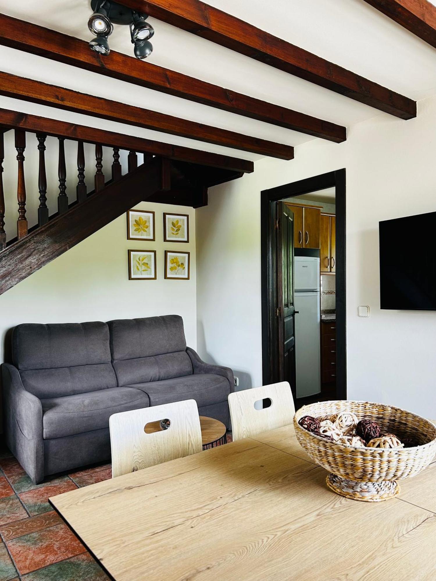 Ferienwohnung Casa La Maestra Les Arriondes Exterior foto
